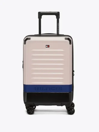 21 tuuman Colorblock-kovakantinen spinner-matkalaukku