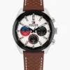 40 mm:n nahkahihnainen kronografikello 40 mm:n nahkahihnainen kronografikello