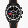 40 mm:n nahkahihnainen kronografikello 40 mm:n nahkahihnainen kronografikello