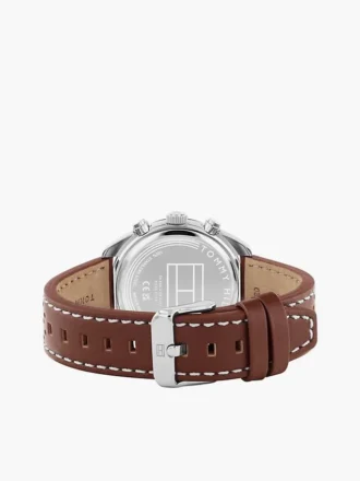 40 mm:n nahkahihnainen kronografikello