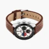 40 mm:n nahkahihnainen kronografikello 40 mm:n nahkahihnainen kronografikello