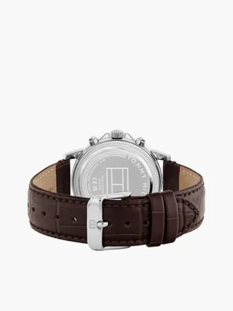 40 mm:n nahkahihnainen pukeutumiskello