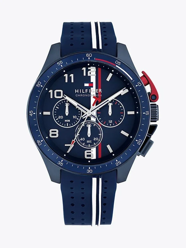 46 mm:n urheilukello silikonirannekkeella 46 mm:n urheilukello silikonirannekkeella