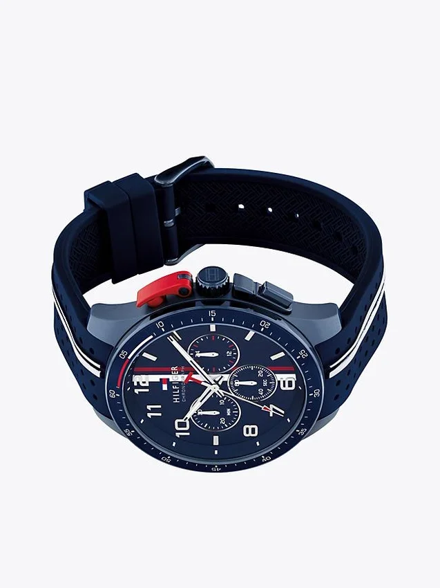 46 mm:n urheilukello silikonirannekkeella 46 mm:n urheilukello silikonirannekkeella