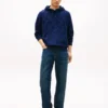 Allover Flag Logo Velour Jacquard -huppari