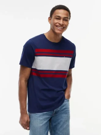 Block Stripe -T-paita