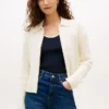 Boxy Fit -neulekardigani vetoketjulla Boxy Fit -neulekardigani vetoketjulla