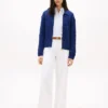 Boxy Fit -neulekardigani vetoketjulla Boxy Fit -neulekardigani vetoketjulla