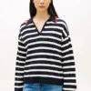 Breton Stripe Pointelle -villapaita