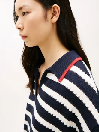 Breton Stripe Pointelle -villapaita