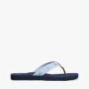 Brodeerattu monogrammikangas-flipflop Brodeerattu monogrammikangas-flipflop