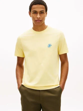 Brodeerattu Script Monogram -T-paita