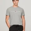 Brodeerattu Tommy-logo, slim fit -T-paita Brodeerattu Tommy-logo, slim fit -T-paita