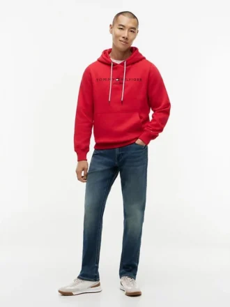 Brodeerattu Tommy-logohuppari