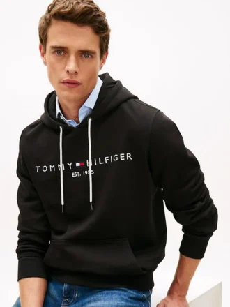 Brodeerattu Tommy-logohuppari
