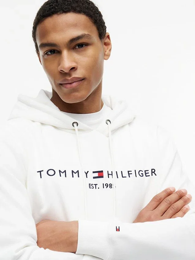 Brodeerattu Tommy-logohuppari Brodeerattu Tommy-logohuppari