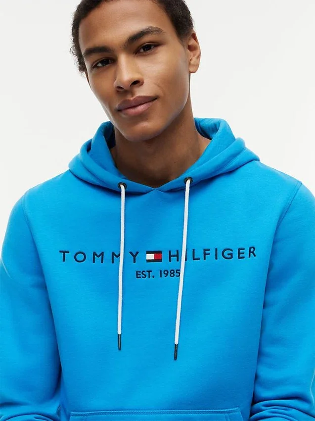 Brodeerattu Tommy-logohuppari Brodeerattu Tommy-logohuppari