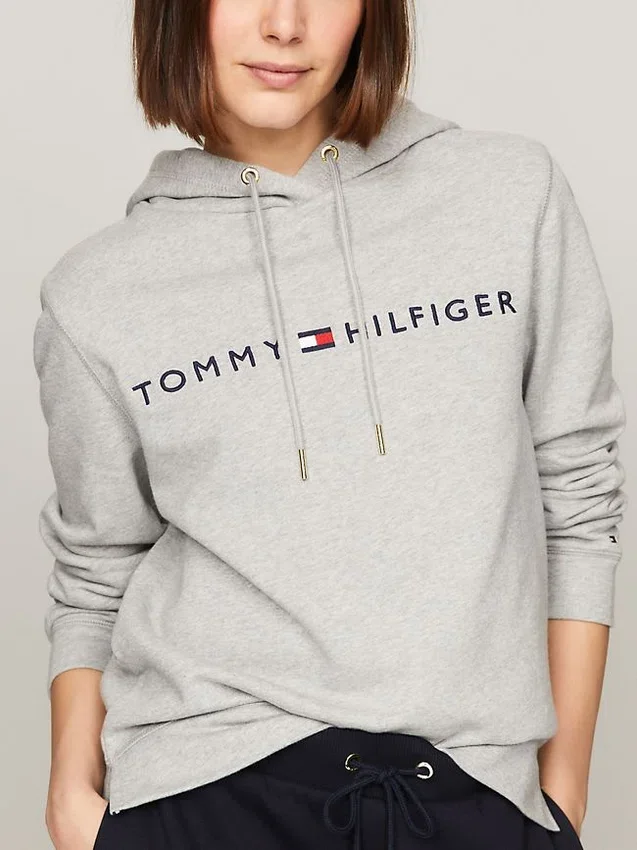 Brodeerattu Tommy-logohuppari Brodeerattu Tommy-logohuppari