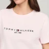 Brodeerattu Tommy-logolla varustettu T-paita Brodeerattu Tommy-logolla varustettu T-paita