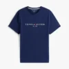 Brodeerattu Tommy-logolla varustettu T-paita Brodeerattu Tommy-logolla varustettu T-paita