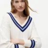 Cable Knit Cricket -villapaita Cable Knit Cricket -villapaita
