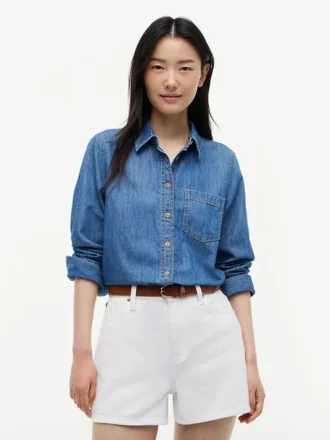 Chambray-paita
