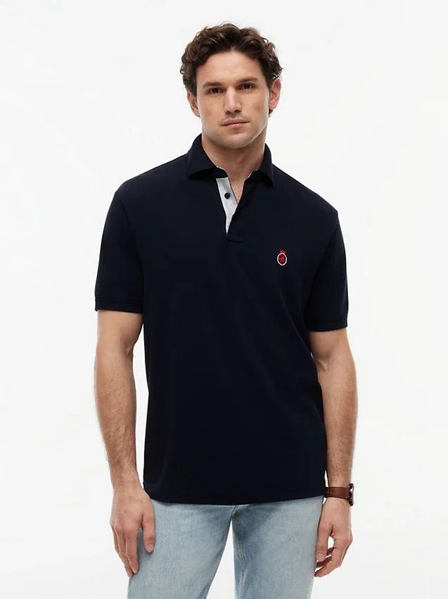 Classic Fit Archive Crest Logo Polo Classic Fit Archive Crest Logo Polo