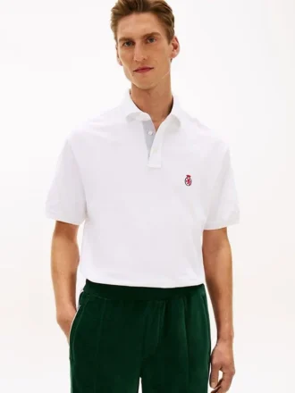 Classic Fit Archive Crest Logo Polo
