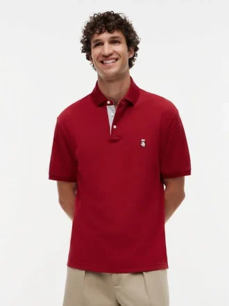 Classic Fit Archive Crest Logo Polo