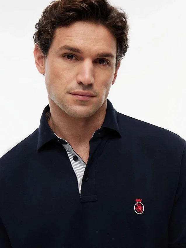 Classic Fit Archive Crest Logo Polo Classic Fit Archive Crest Logo Polo