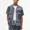Classic Fit Bandana Patchwork Camp -paita