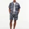 Classic Fit Bandana Patchwork Camp -paita