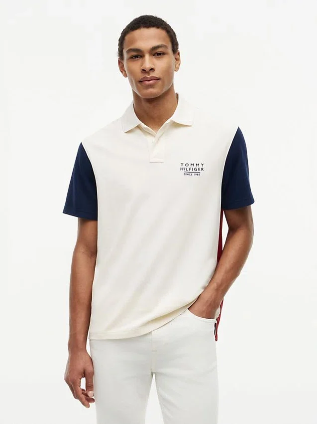 Classic Fit Colorblock Pique Polo Classic Fit Colorblock Pique Polo