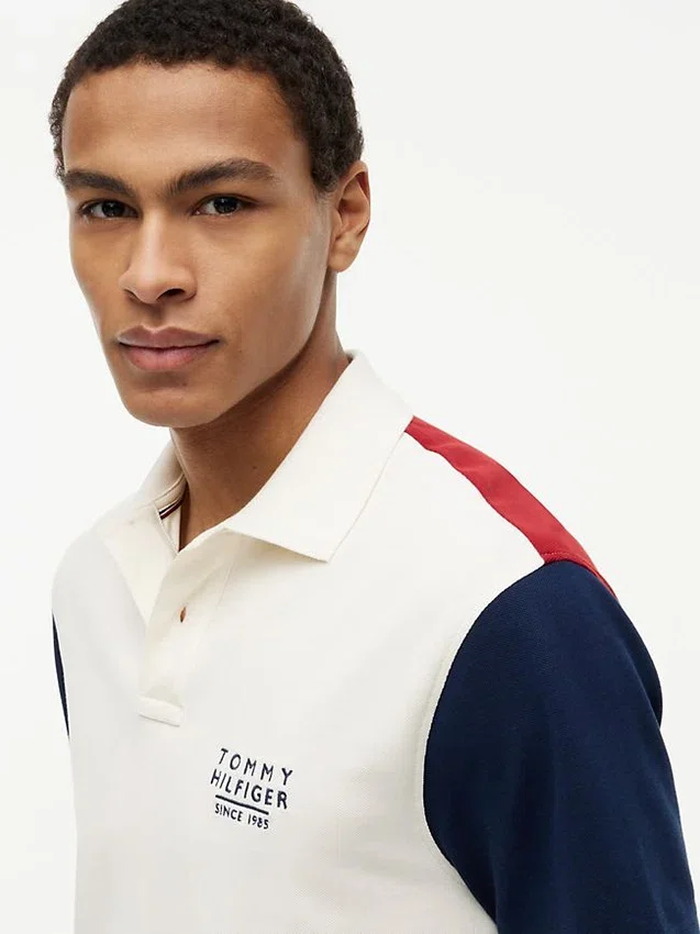 Classic Fit Colorblock Pique Polo Classic Fit Colorblock Pique Polo