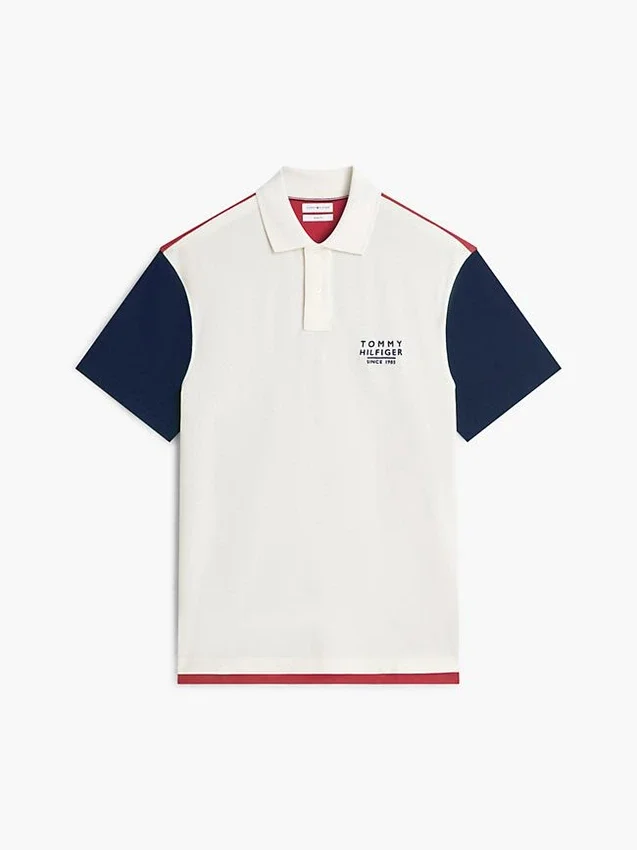 Classic Fit Colorblock Pique Polo Classic Fit Colorblock Pique Polo