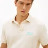 Classic Fit -mallinen brodeerattu palmupolo