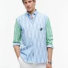 Classic Fit Mix Stripe Paper-Touch -paita