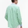 Classic Fit Mix Stripe Paper-Touch -paita