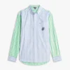Classic Fit Mix Stripe Paper-Touch -paita