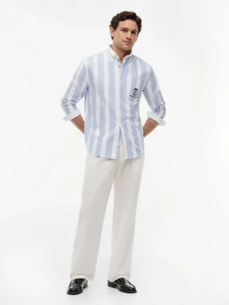 Classic Fit Monogram Crest Oxford -paita