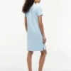 Classic Fit -stretchpuuvillainen polomekko