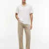 Classic Fit -teksturoitu jacquard-polo