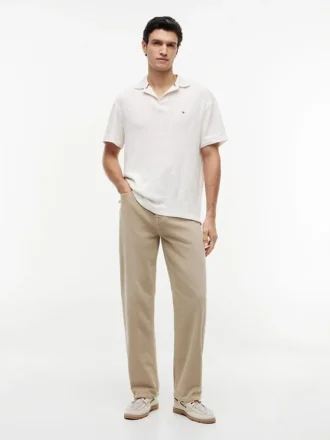 Classic Fit -teksturoitu jacquard-polo