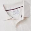Classic Fit -teksturoitu jacquard-polo