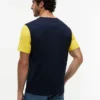 Colorblock Flag Stripe Logo T-paita
