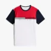 Colorblock Flag Stripe Logo T-paita Colorblock Flag Stripe Logo T-paita