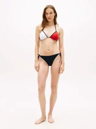 Colorblock-kolmiomaiset bikinialaosat
