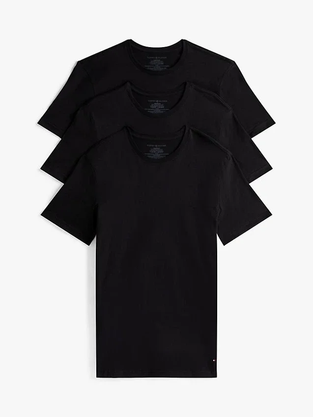 Cotton Classics -pyöreäkaulainen aluspaita, 3 kpl Cotton Classics -pyöreäkaulainen aluspaita, 3 kpl