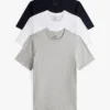 Cotton Classics -pyöreäkaulainen aluspaita, 3 kpl Cotton Classics -pyöreäkaulainen aluspaita, 3 kpl