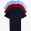 Cotton Classics -pyöreäkaulainen aluspaita, 3 kpl Cotton Classics -pyöreäkaulainen aluspaita, 3 kpl